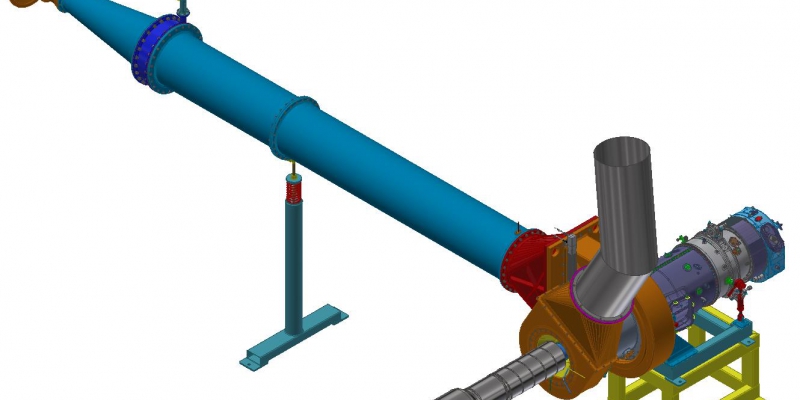 KOMPRESOR – Odstředivý kompresor pro turbovrtulový motor H80