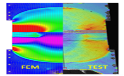 THEORETICAL AND EXPERIMENTAL EVALUATIONS OF STRAIN FIELD MODIFICATION INDUCED BY FLAWS IN LOADED COMPOSITE STRUCTURES (MODIFLAW)