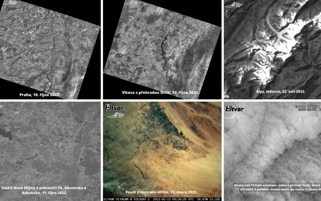 ZA ROK NA OBĚŽNÉ DRÁZE POŘÍDIL VZLUSAT-2 I SNÍMKY ČR