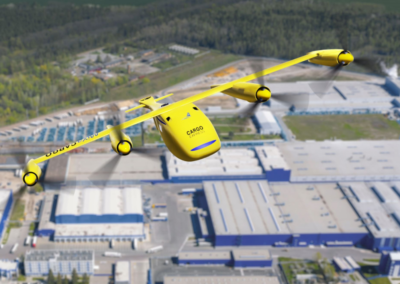 Technological platform for a high-capacity autonomous aerial vehicle